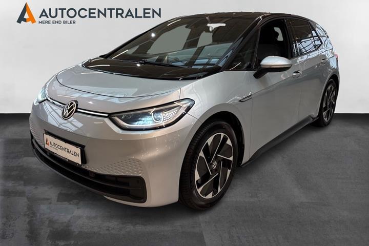 Sølv VW ID.3 fra 2021