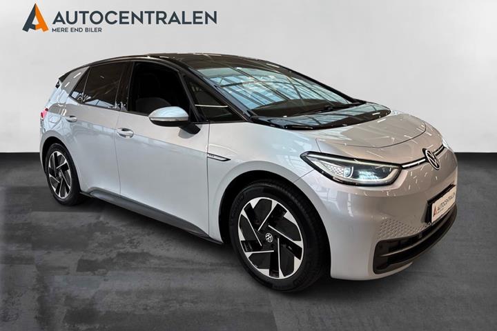 Sølv VW ID.3 fra 2021