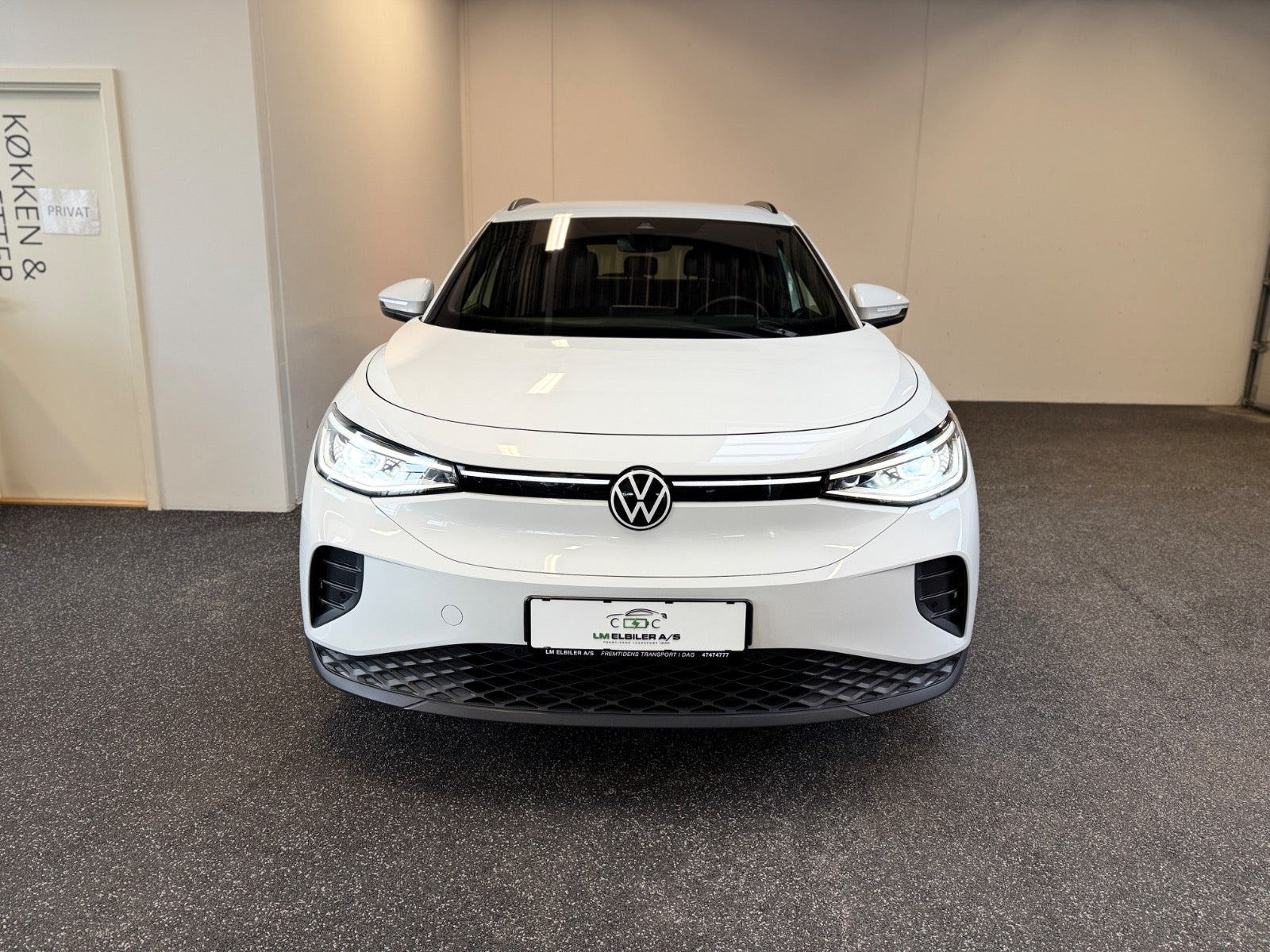 Hvid VW ID.4 fra 2024