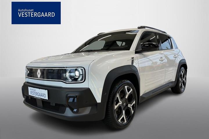 Hvid Renault 4 E-Tech fra 2026