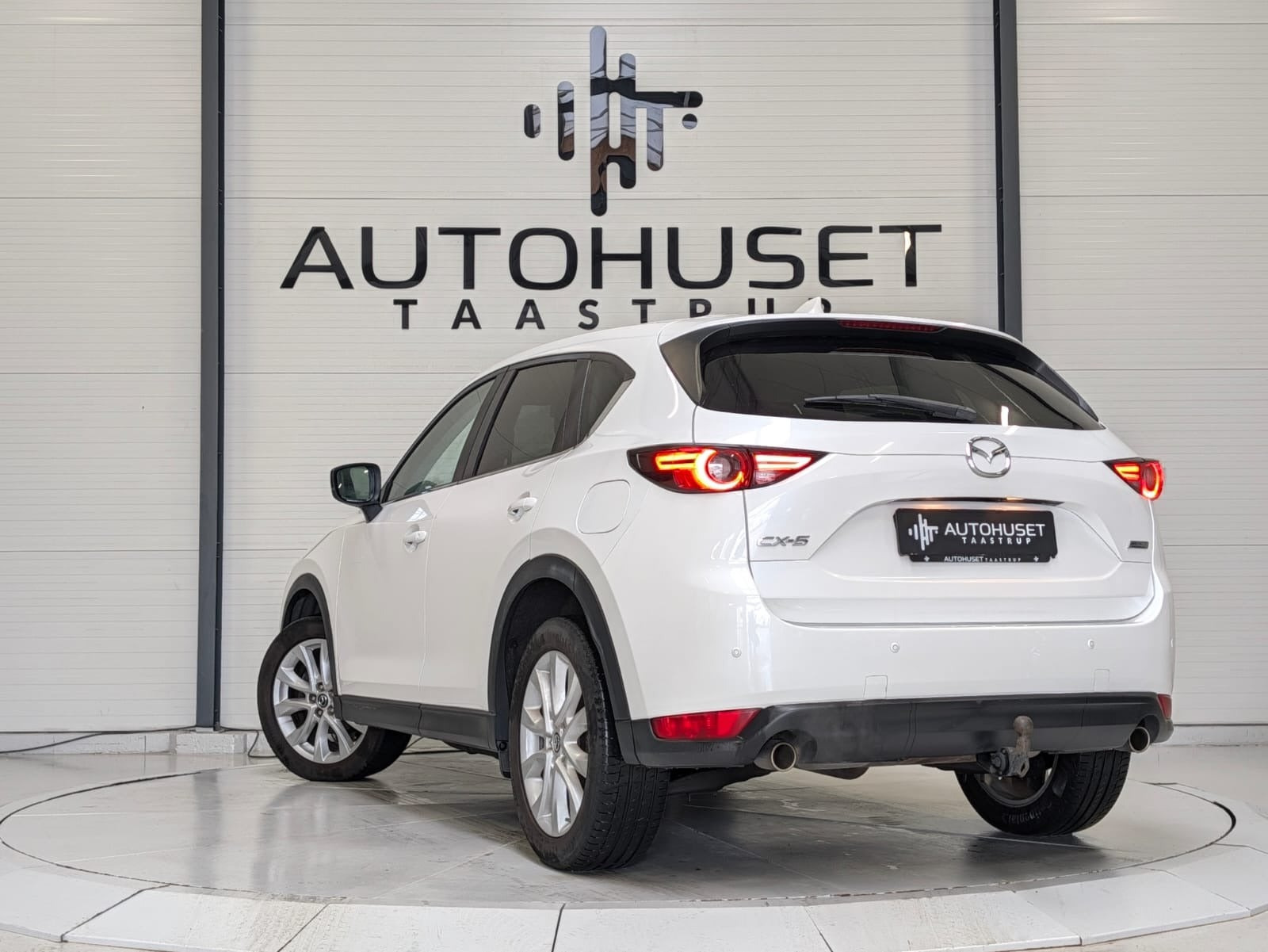 Hvid Mazda CX-5 fra 2019