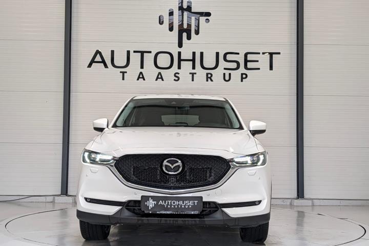 Hvid Mazda CX-5 fra 2019