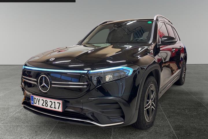 Sort Mercedes EQB250+ fra 2023