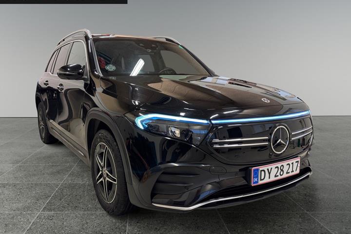 Sort Mercedes EQB250+ fra 2023