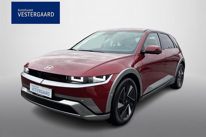 Rød Hyundai Ioniq 5 fra 2026