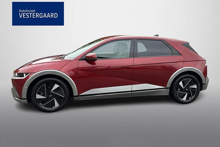 Rød Hyundai Ioniq 5 fra 2026