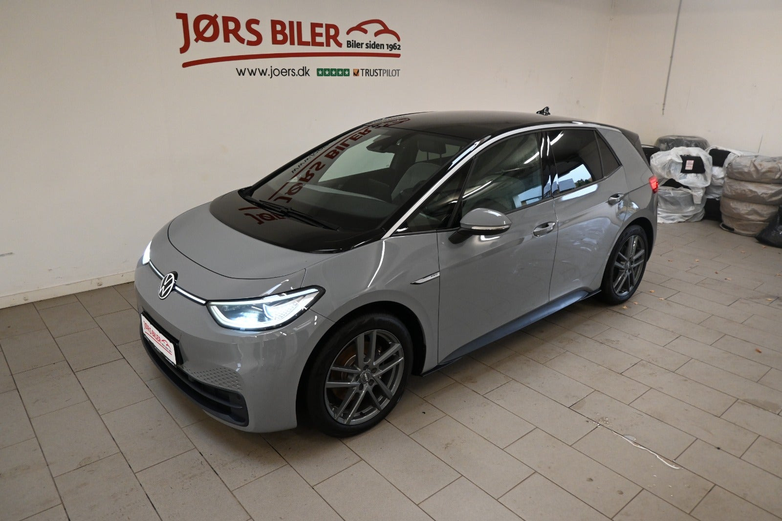 Grå VW ID.3 fra 2020