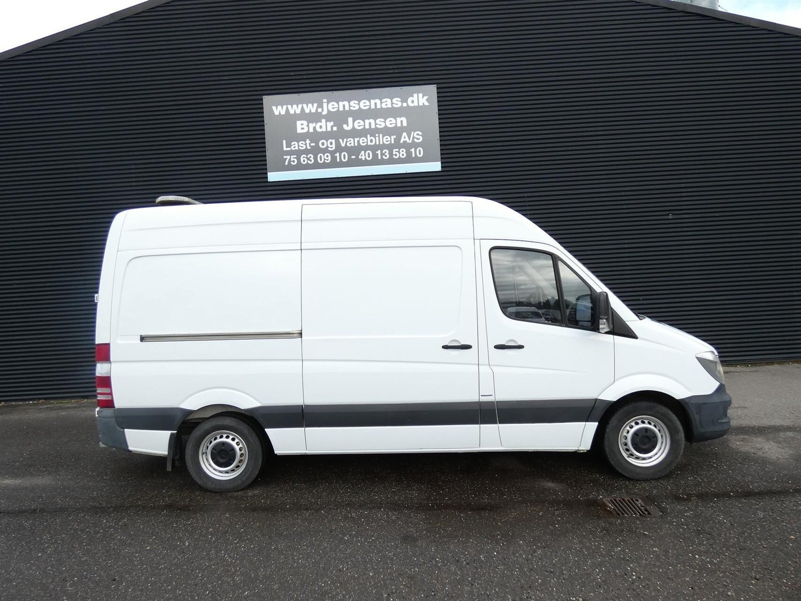 Hvid Mercedes Sprinter 316 fra 2017