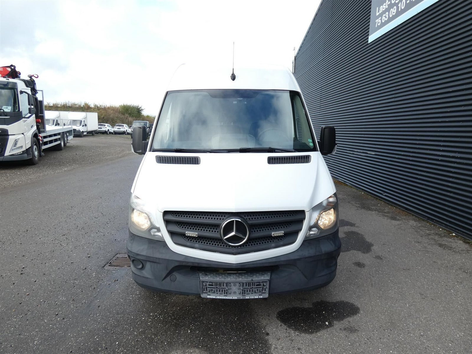 Hvid Mercedes Sprinter 316 fra 2017