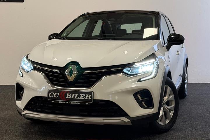 Hvid Renault Captur fra 2021