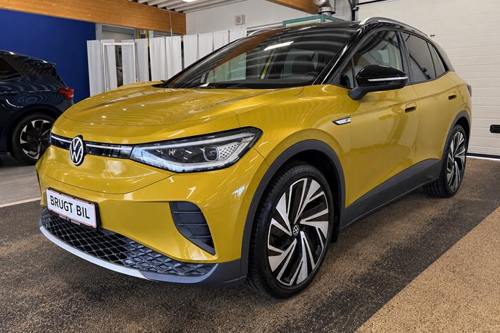 Gul VW ID.4 fra 2021
