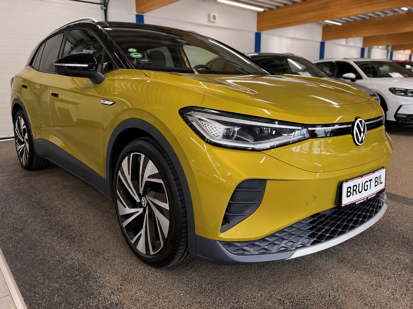 Gul VW ID.4 fra 2021