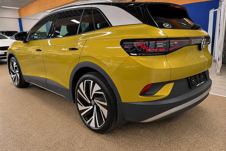 Gul VW ID.4 fra 2021