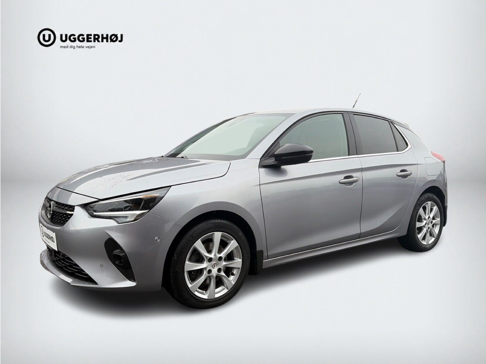 Sølv Opel Corsa fra 2020