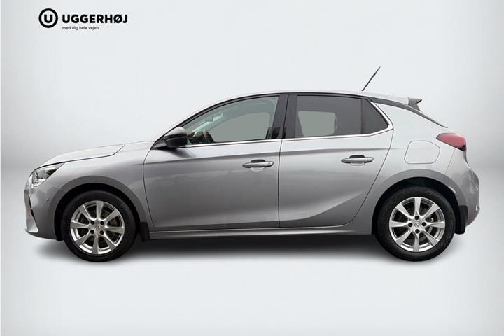 Sølv Opel Corsa fra 2020