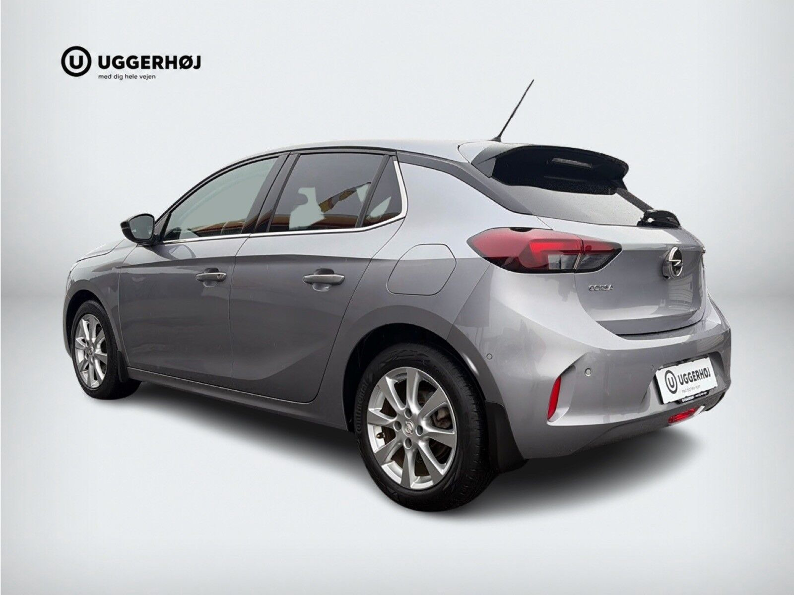 Sølv Opel Corsa fra 2020