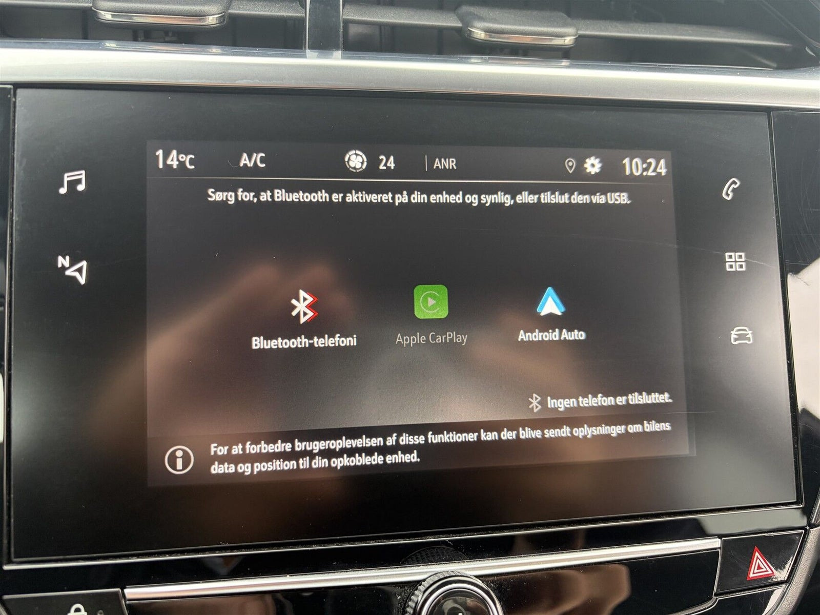 Sølv Opel Corsa fra 2020