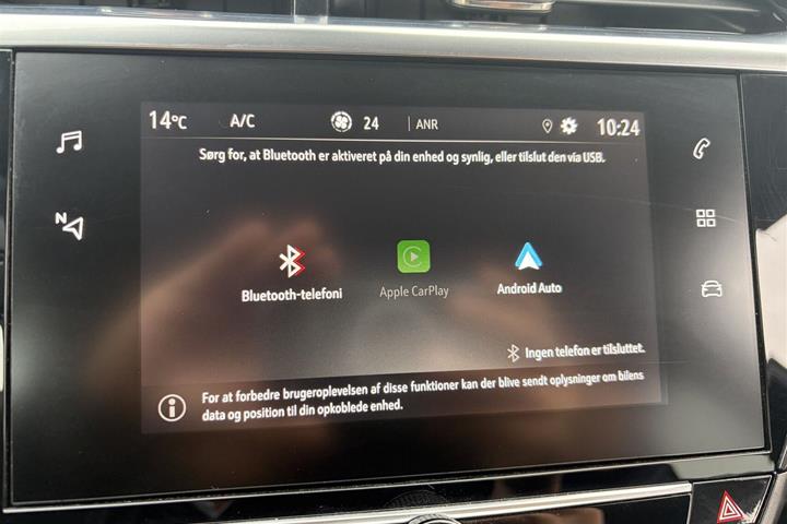 Sølv Opel Corsa fra 2020