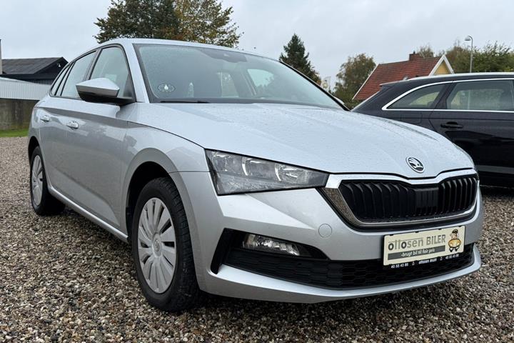 Sølv Skoda Scala fra 2020