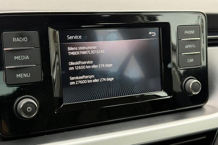 Sølv Skoda Scala fra 2020