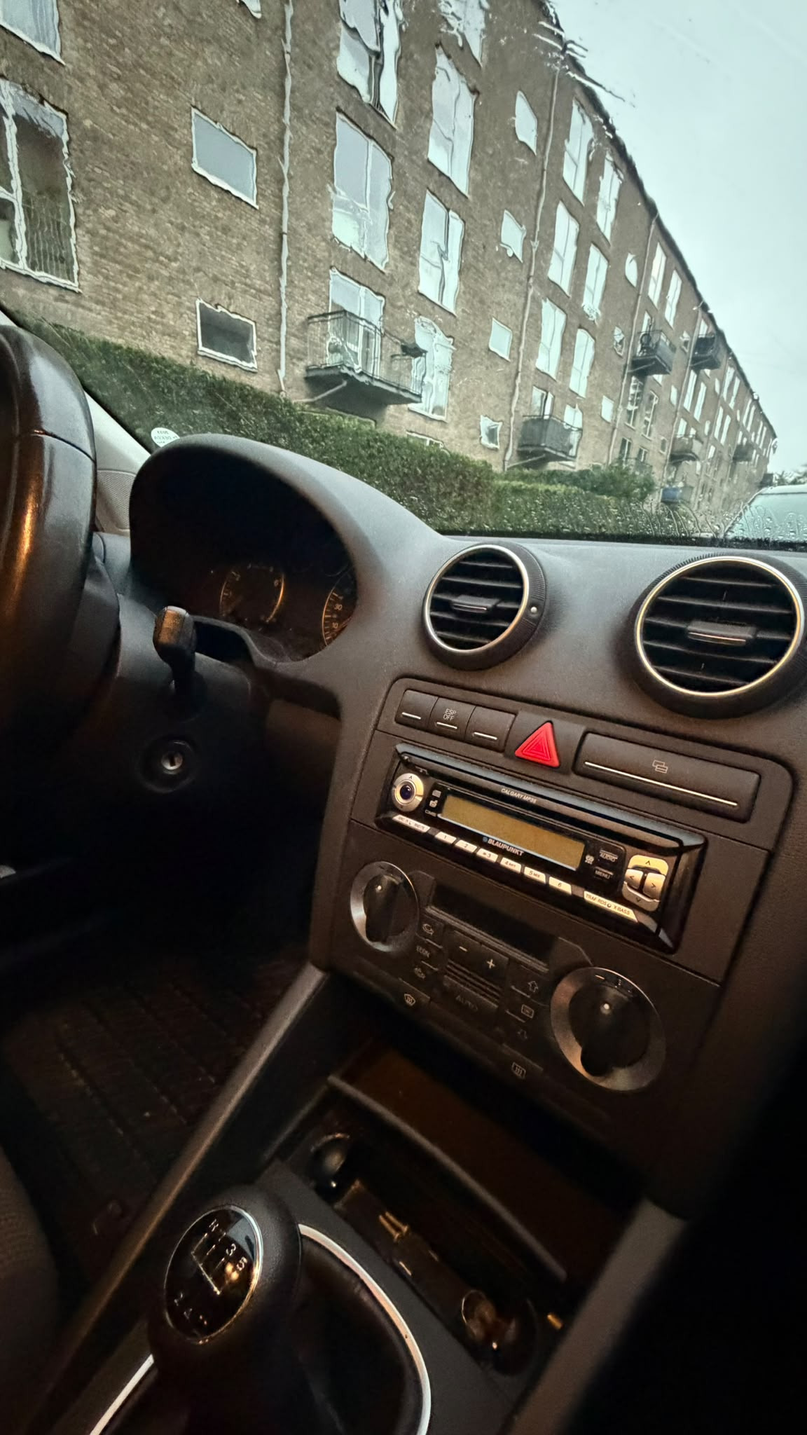 Grå Audi A3 fra 2005