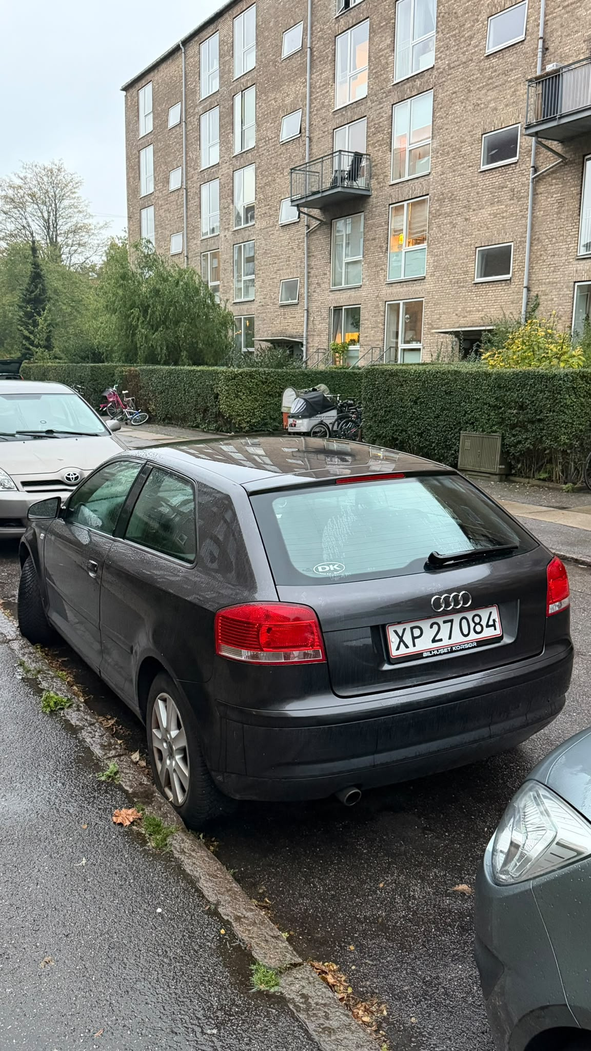 Grå Audi A3 fra 2005