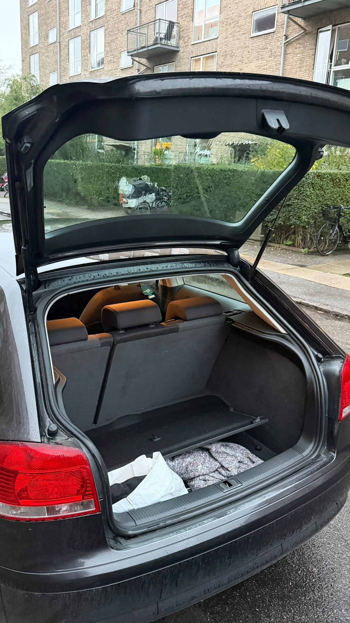 Grå Audi A3 fra 2005