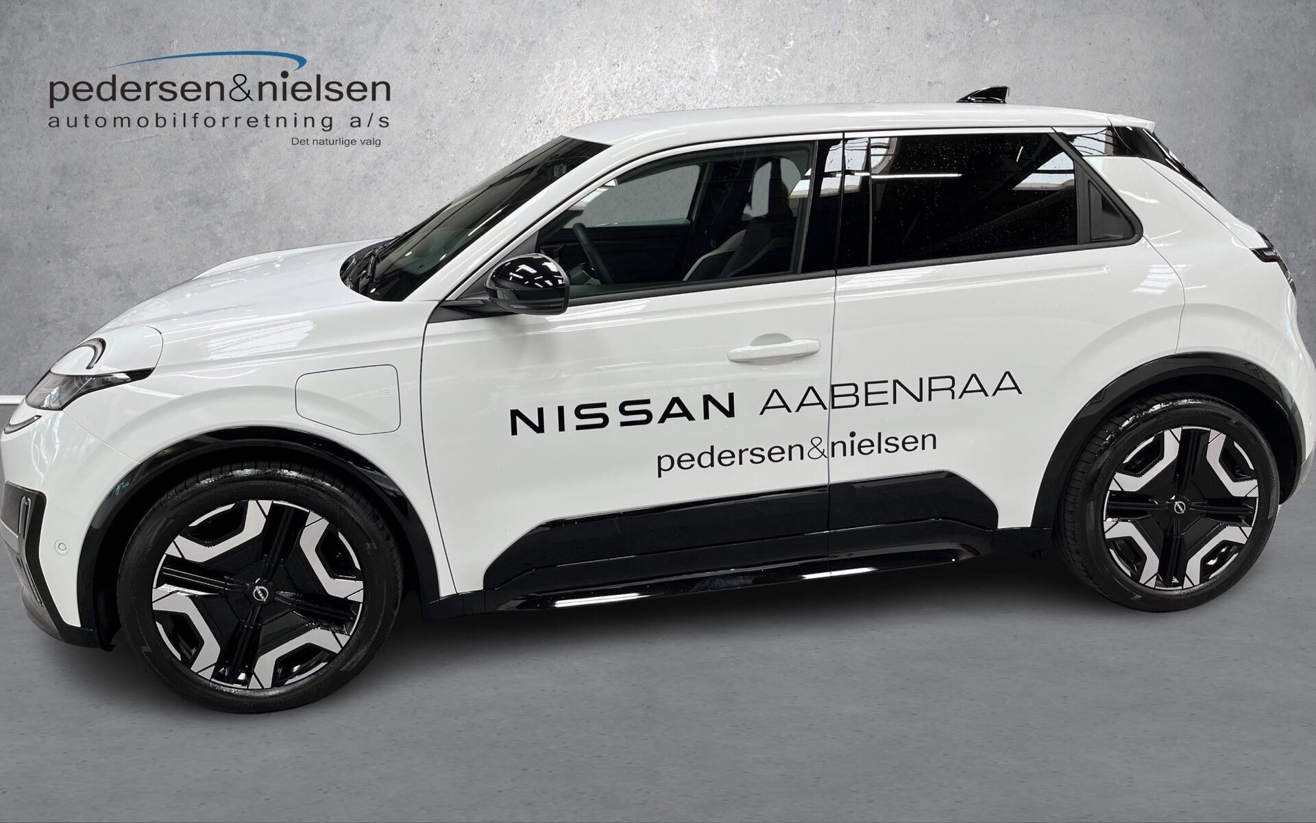 Hvid Nissan Micra fra 2026