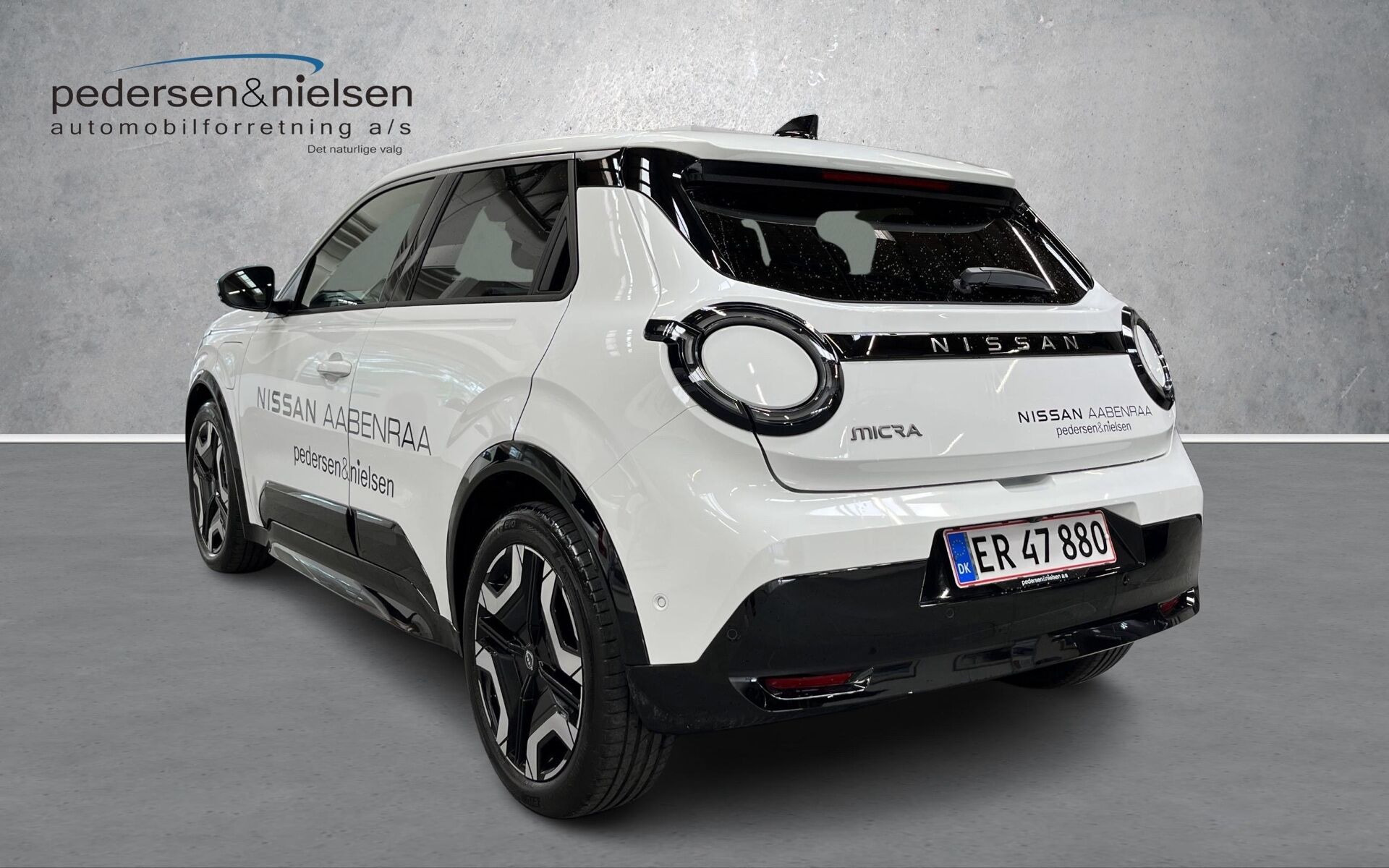 Hvid Nissan Micra fra 2026