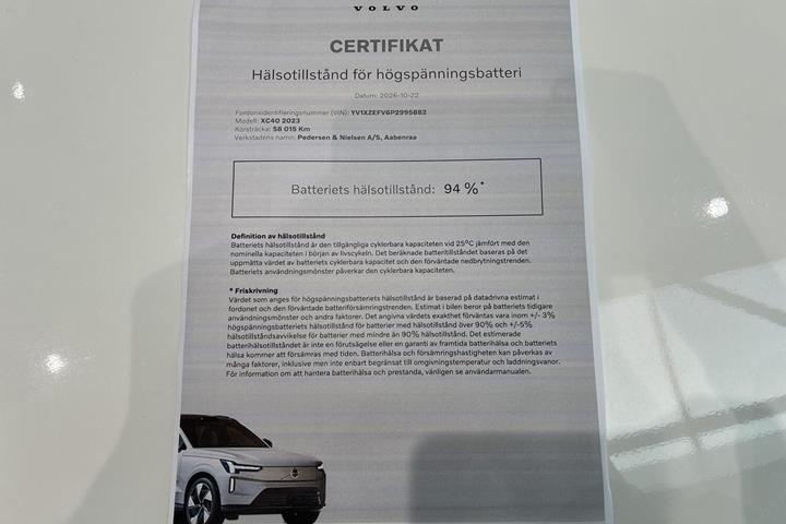 undefined Volvo XC40 fra 2022