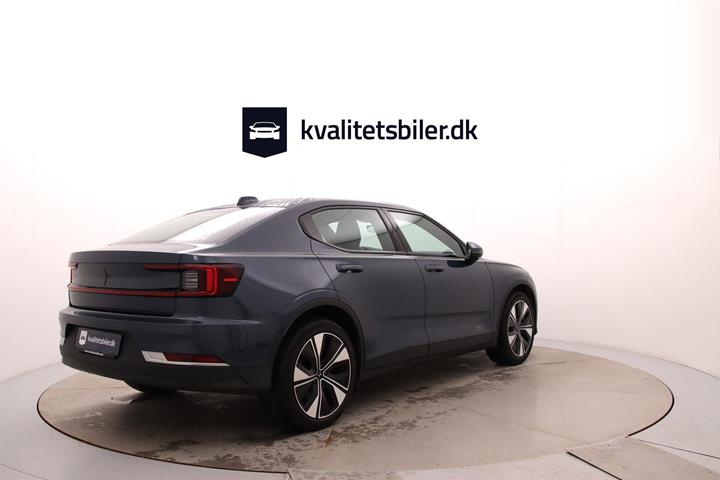 Blå Polestar 2 fra 2022