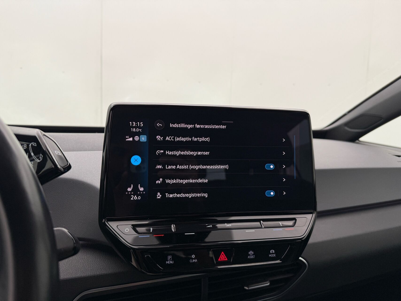 Blå VW ID.3 fra 2022