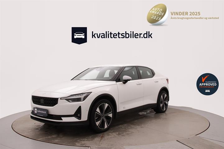 Hvid Polestar 2 fra 2022
