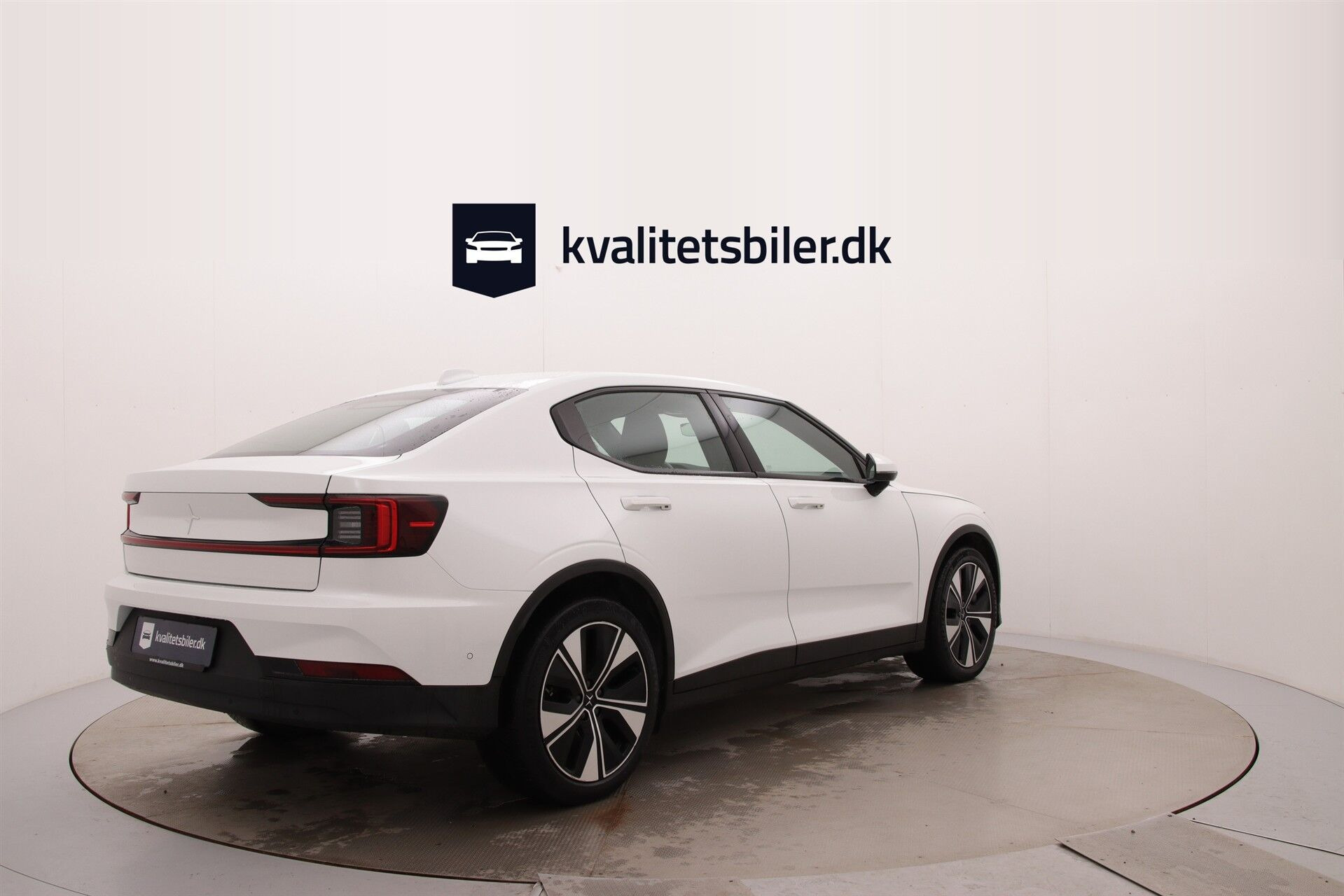 Hvid Polestar 2 fra 2022