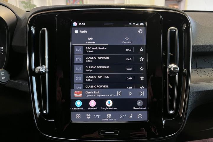 Sort Volvo XC40 fra 2022