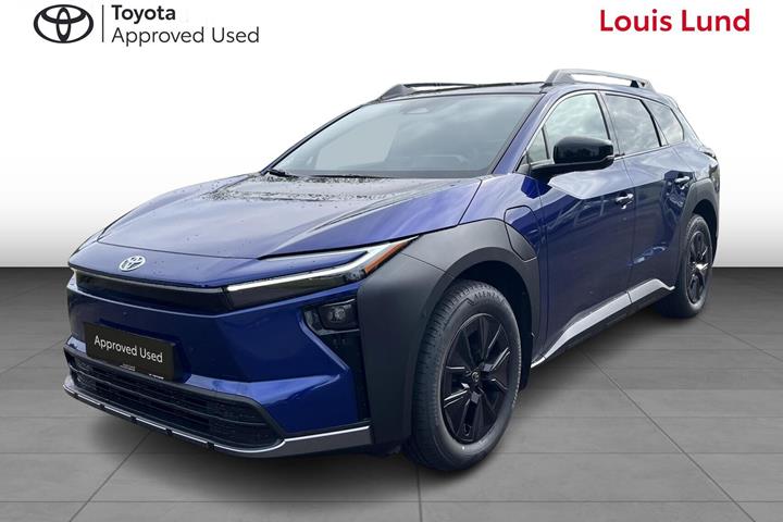 Blå Toyota bZ4X Touring fra 2026