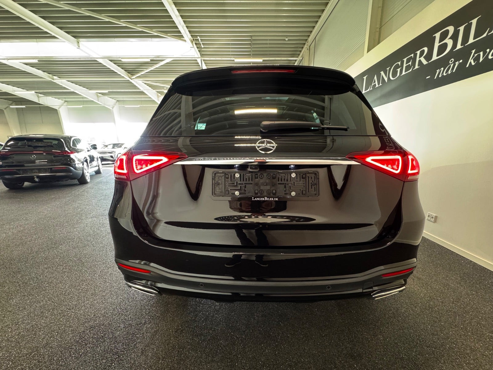 Sort Mercedes GLE350 de fra 2021