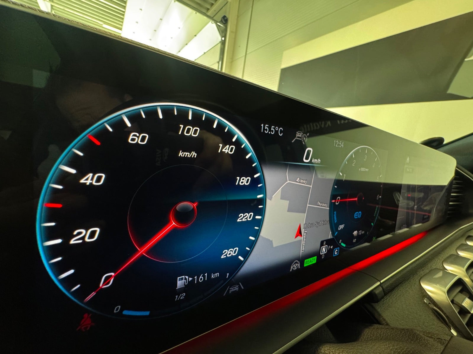 Sort Mercedes GLE350 de fra 2021
