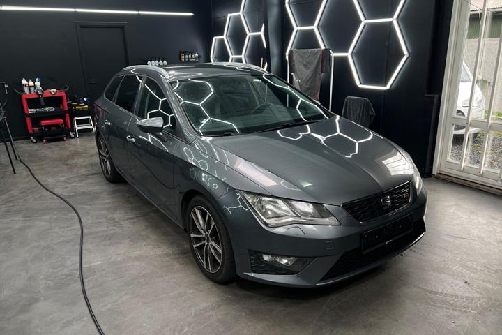 Grøn Seat Leon fra 2015