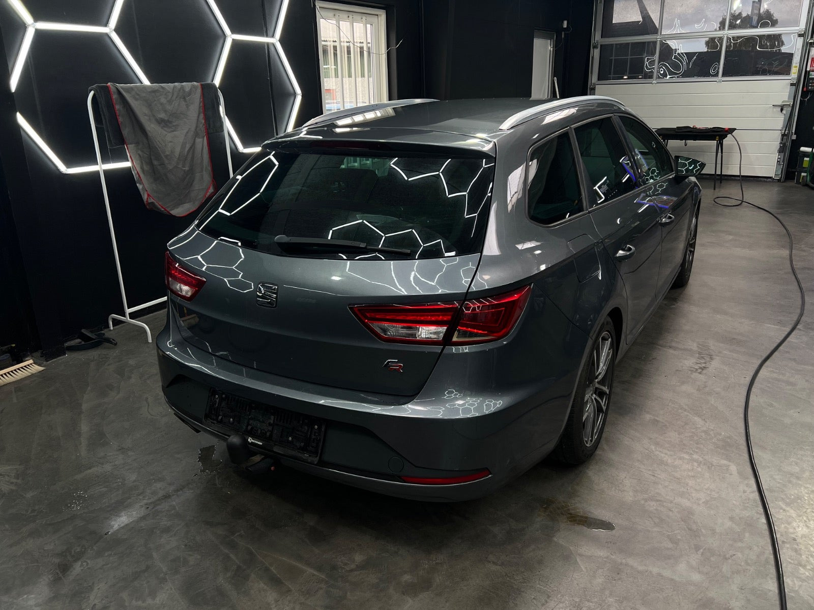 Grøn Seat Leon fra 2015