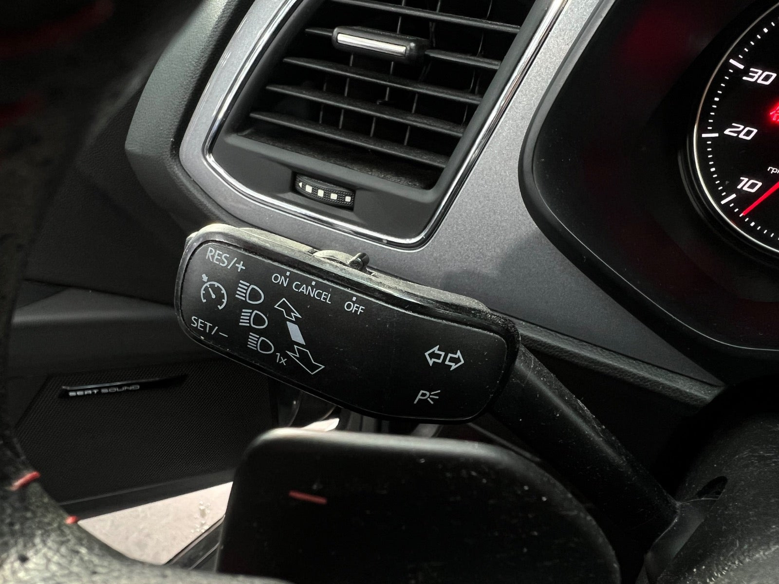 Grøn Seat Leon fra 2015