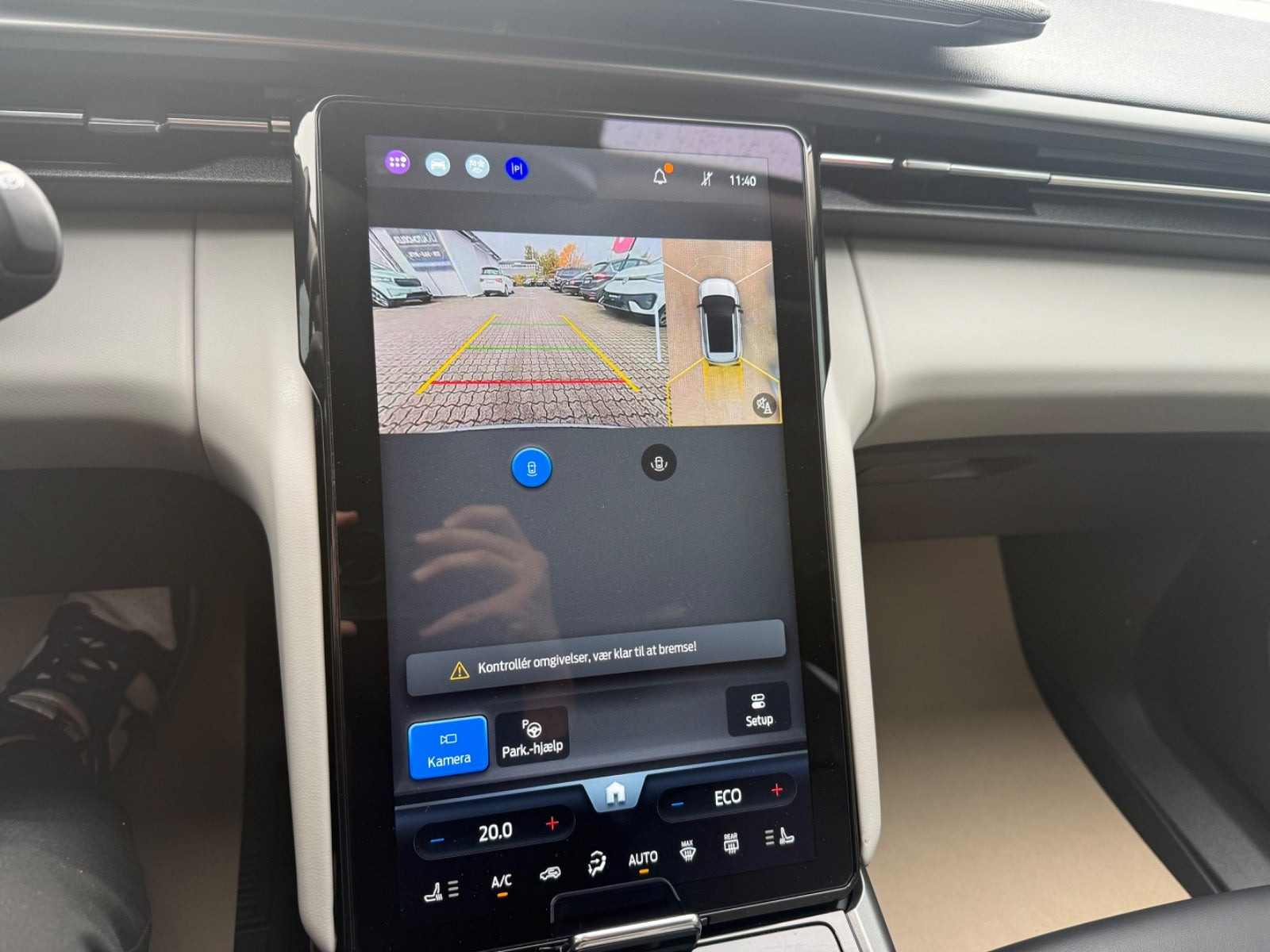Blå Ford Explorer fra 2025
