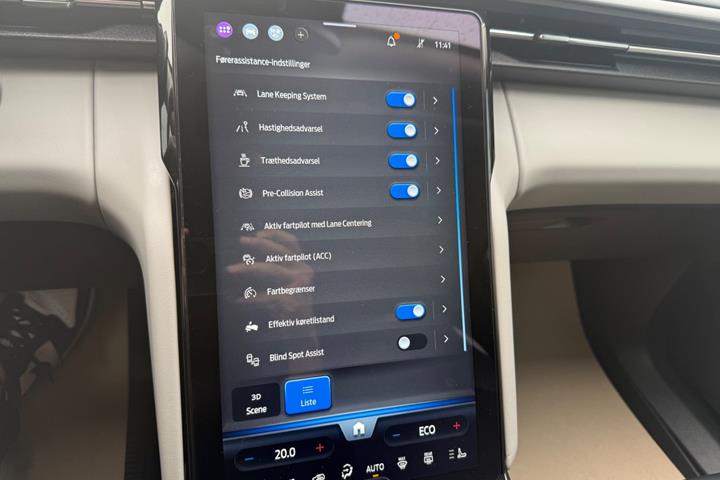 Blå Ford Explorer fra 2025