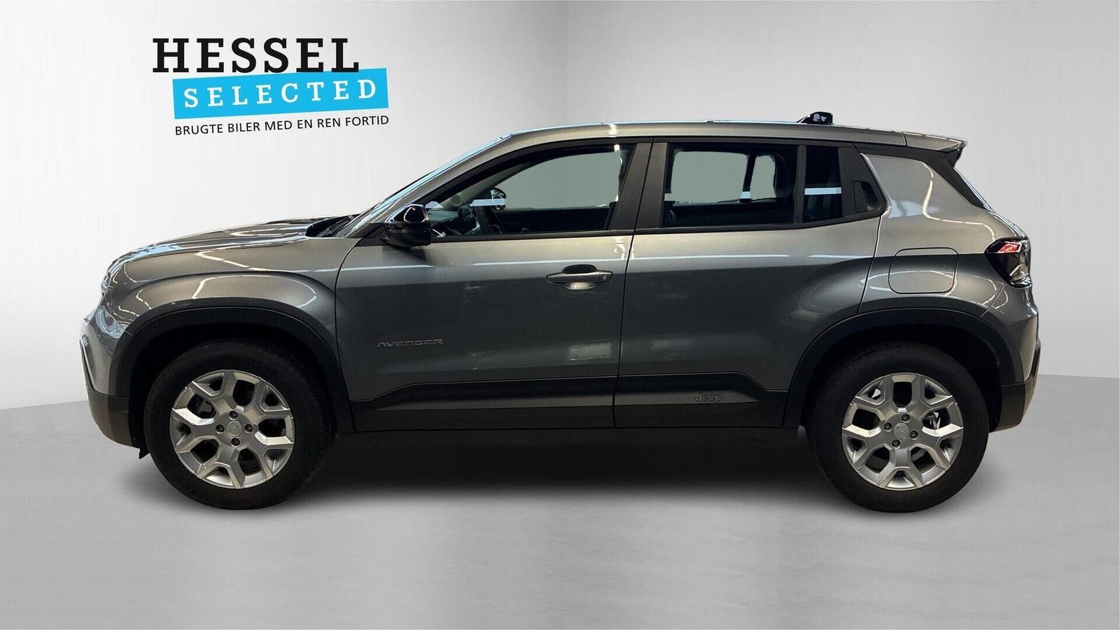 Grå Jeep Avenger fra 2025
