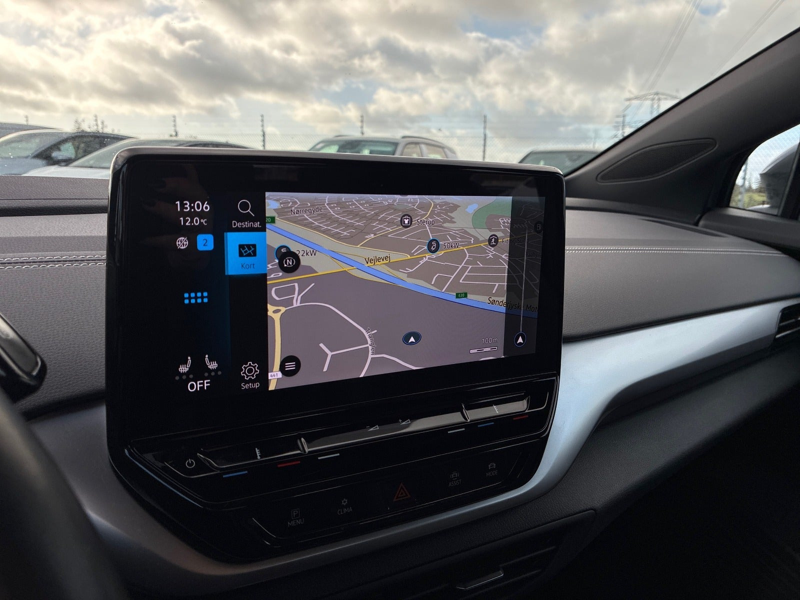 Grå VW ID.4 fra 2023