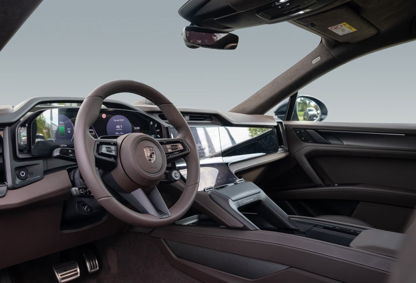 Gul Porsche Cayenne Turbo fra 2026
