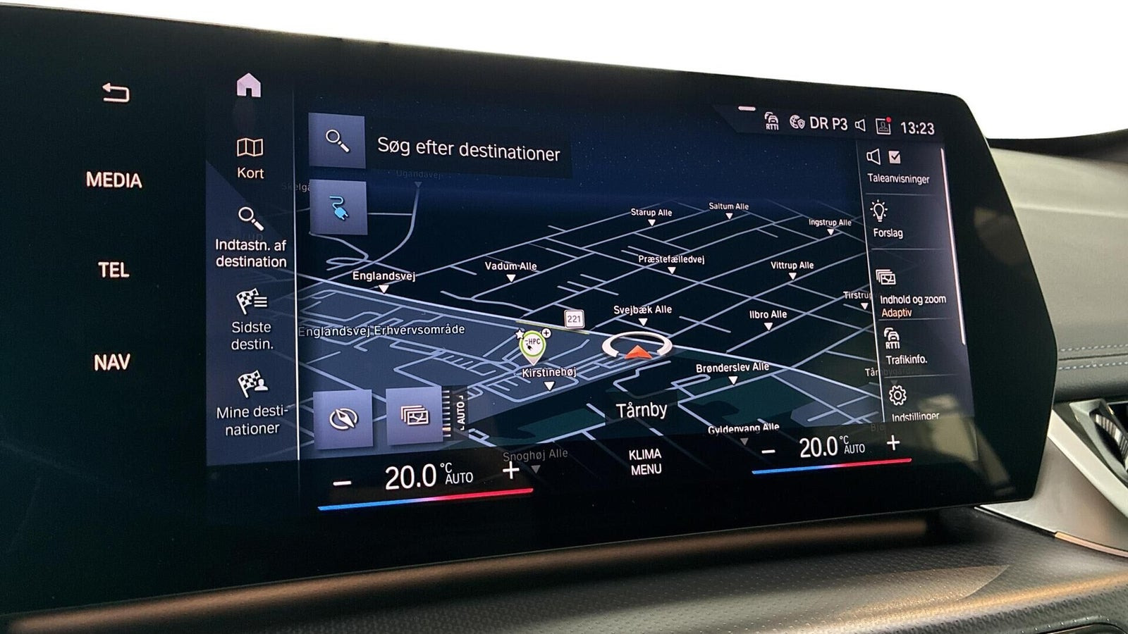 Grøn BMW iX1 fra 2023