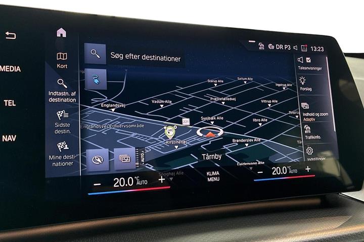Grøn BMW iX1 fra 2023