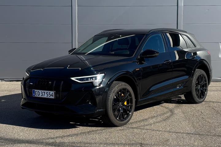 Sort Audi e-tron fra 2023