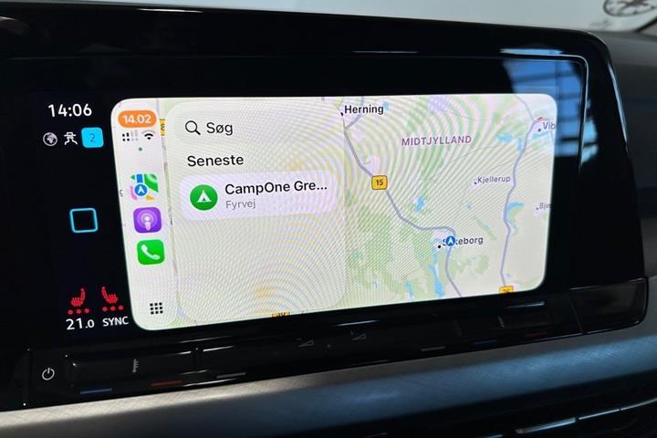 Sort VW Golf VIII fra 2021